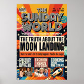Moon Landing, 1969, ポスター (正面)