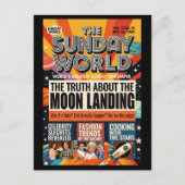 Moon Landing, 1969, ポストカード (正面)