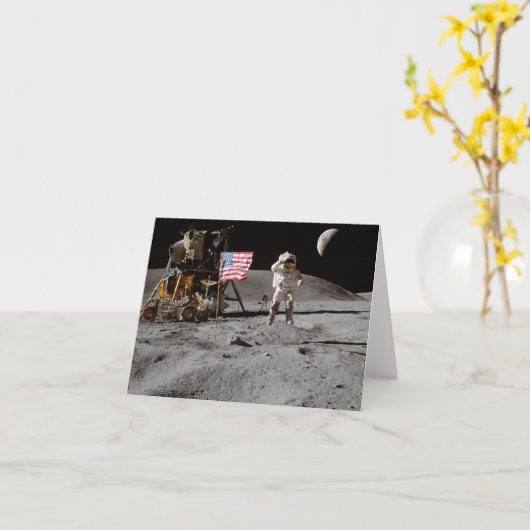 Moon Landing or is it? カード (黄色い花)