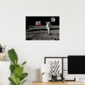 Moon Landing or is it? ポスター (ホームオフィス)