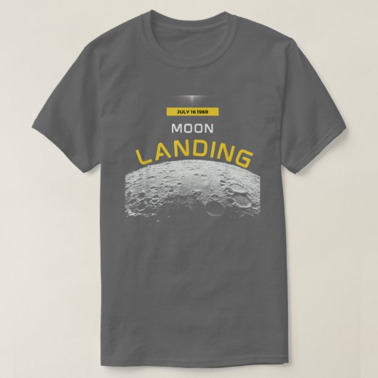Moon Landings 1969 Space Fans Astronauts Science G Tシャツ (デザイン正面)