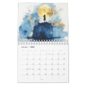 Moon Magic Calendar カレンダー (1月 2026)