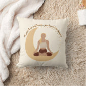 Moon Meditation – Celestial Wellness  クッション (ブランケット)