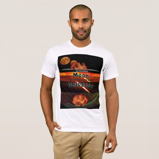 Moon Moving into the Next Universe Tシャツ (正面フル)