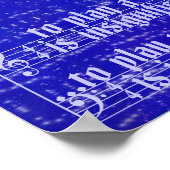 Moon Music Poster ポスター (角)