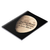 Moon Notebook カスタムMoon Journalノートスケッチブック ノートブック (左側)