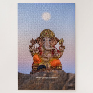 Moon Over Ganeshji 20x30ジグソーパズル ジグソーパズル