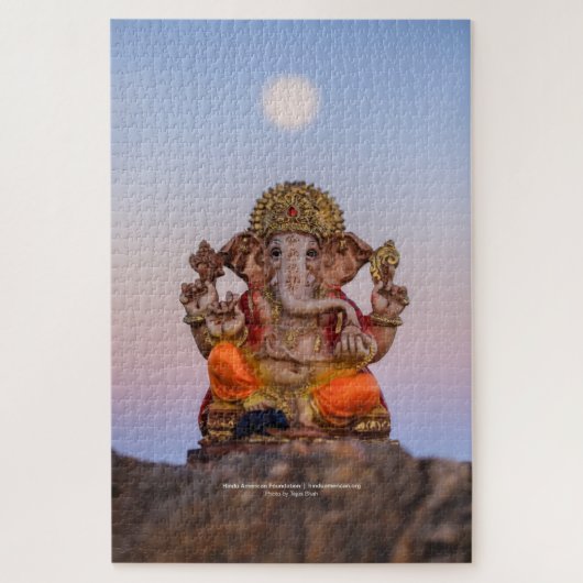Moon Over Ganeshji 20x30ジグソーパズル ジグソーパズル (縦)