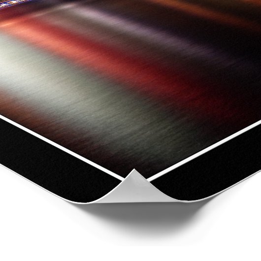 Moon over Miamiスカイライン – ポスター (角)