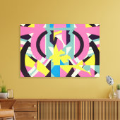 Moon Over My Memphis キャンバスプリント (インサイチュ (リビング))