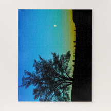 Moon Over Rockbridge County Farm