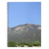Moon Over Sandia Mountains ノートブック (正面)