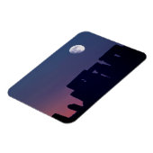 Moon Over Stonehenge | Wiltshire, England マグネット (左側)