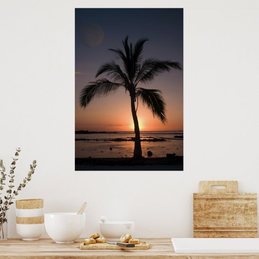 MOON PALM ポスター (キッチン)