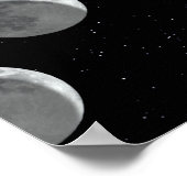 Moon phases ポスター (角)