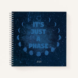 Moon Phases JournalとSketchbook ノートブック