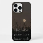 moon phone case iPhoneケース (裏面)