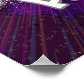 Moon Pie Strength in you Astronaut Wall art Poster ポスター (角)