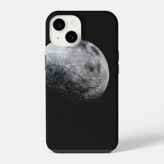 Moon Print Cell Phone Case iPhoneケース (裏面)