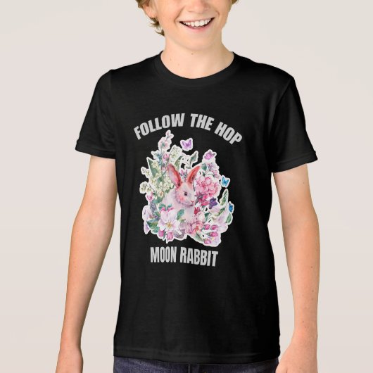 Moon Rabbit トライブレンドＴシャツ (正面)