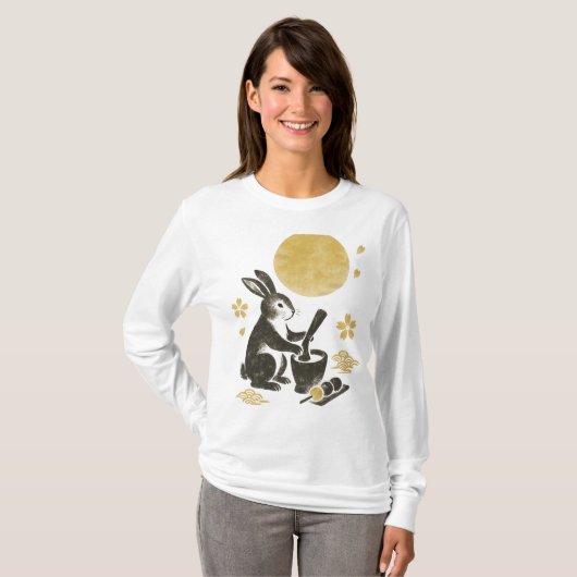【Moon Rabbit T-Shirt】 Tシャツ (正面フル)