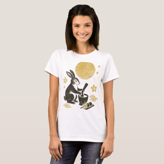 【Moon Rabbit T-Shirt】 Tシャツ (正面フル)