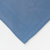 Moon Setting | Seabeck, Washington フリースブランケット (角)