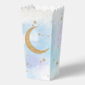 Moon & Stars Baby Shower Popcorn フェイバーボックス (裏面)