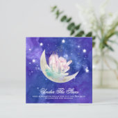 *~* MOON STARS CRYSTAL RSVP AR14 Webサイト結婚: 招待状 (スタンド正面)