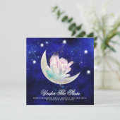 *~* MOON STARS CRYSTAL WEBSITE RSVP AR14結婚's 招待状 (スタンド正面)