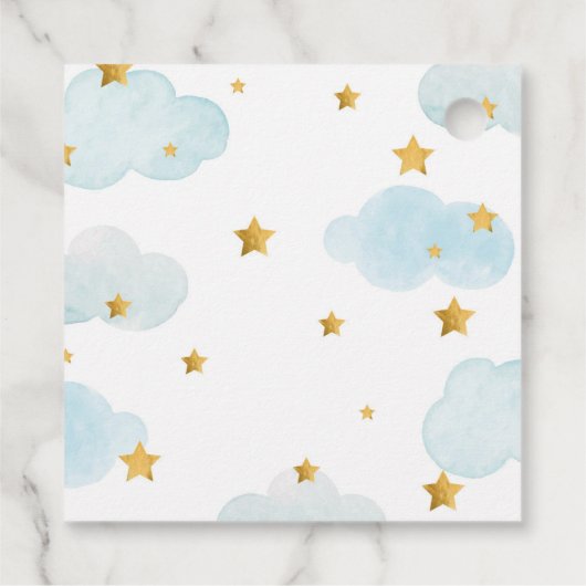 Moon & Stars favor tag フェイバータグ (裏面)