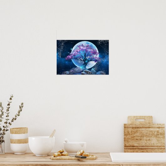 Moon Tree Poster ポスター (キッチン)