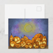 Moon Viewingパーティーはがき インビテーションポストカード (正面/裏面)