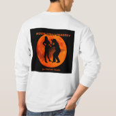 MOONBEAMのイメージのTシャツ Tシャツ (裏面)