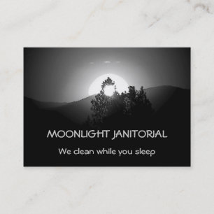 Moonbeamの非常に熱い木 名刺