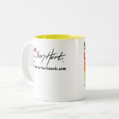 Moonbeamsで踊ること ツートーンマグカップ (正面左)