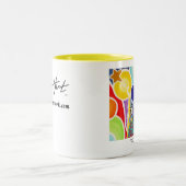 Moonbeamsで踊ること ツートーンマグカップ (中央)