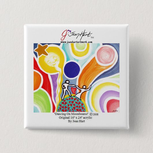 Moonbeamsで踊ること 缶バッジ (正面)