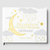 Moonbeams and baby dreams Foil Guestbook ゲストブック (正面)