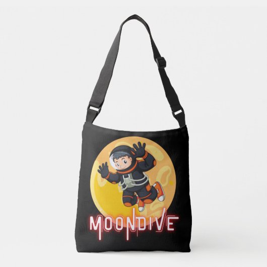 MOONDIVE - 宇宙飛行士 クロスボディバッグ (正面)