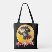 MOONDIVE - 宇宙飛行士 トートバッグ (裏面)