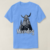 Moondog linocut tシャツ (デザイン正面)