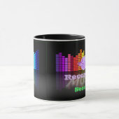 MoonDreams音楽録音セッションリンガーマグ マグカップ (中央)