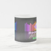MoonDreams音楽録音セッションFrostedGlassMug フロストグラスマグカップ (中央)