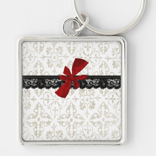 。:: MoonDreams::。 ヴィンテージのレース キーホルダー (正面)