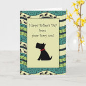 。:: MoonDreams::。 幸せな父の日の憂うつ カード (黄色い花)