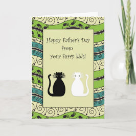 .::MoonDreams::.Happy Father's day cats カード