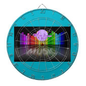 MoonDreams Music Equalizer Metal Cage Dartboard 2 ダーツボード (正面)