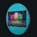 MoonDreams Music Equalizer Metal Cage Dartboard 2 ダーツボード<br><div class="desc">MoonDreams Music Equalizerカッコいいデザインを搭載したメタルケージダートボード、ターコイズカラー素晴らし- Rec RoomまたはMusic Room!</div>