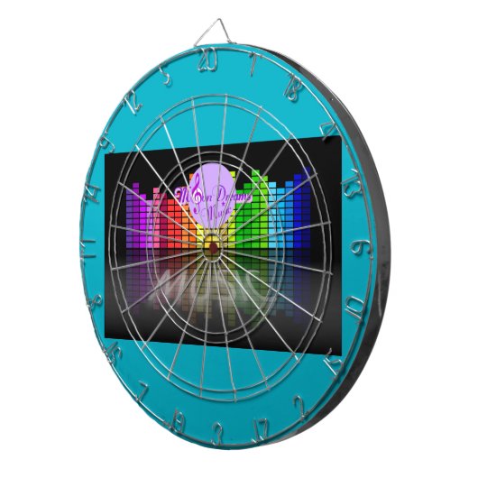 MoonDreams Music Equalizer Metal Cage Dartboard 2 ダーツボード (正面右)